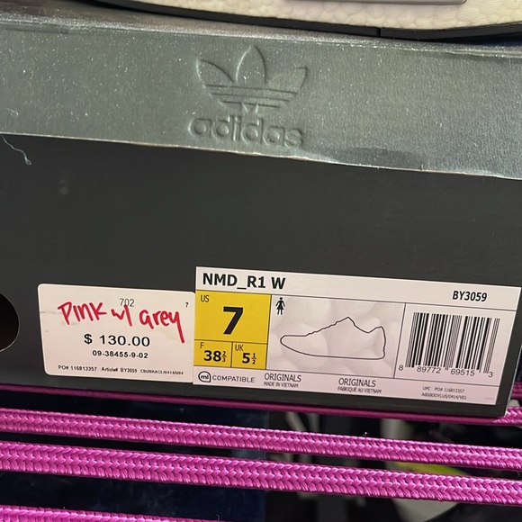Pink and Grey Adidas NMD - Picture 10 of 10